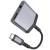 перехідник hoco ls39 type-c - type-c power + jack 3.5 (чорний) 