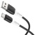 кабель hoco x82 silicone usb - type-c 3a/1m (чорний) 