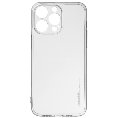Купить силіконовий чохол smtt для apple iphone 14 pro max (прозорий) онлайн