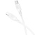 кабель borofone bx113 silicone type-c - lightning pd27w/1m (бiлий) 