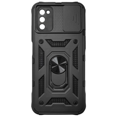 Купить чохол-накладка armor magnet camshield для samsung a037 galaxy a03s - black онлайн