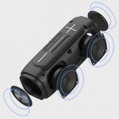 портативна колонка hopestar p32 (чорний) 