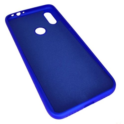Купить силіконовий чохол soft silicone case для xiaomi redmi 7 - blue онлайн