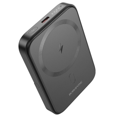 додаткова батарея power bank borofone bj51 kody pd20w magnetic 5000mah (чорний) 