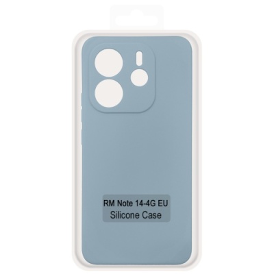 Купить чохол soft silicone case full для xiaomi redmi note 14 4g eu (164.84/78.15/8.16mm) (світло-синій) онлайн