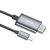 кабель hoco ua27 lightning - hdmi tv 2m metal gray 