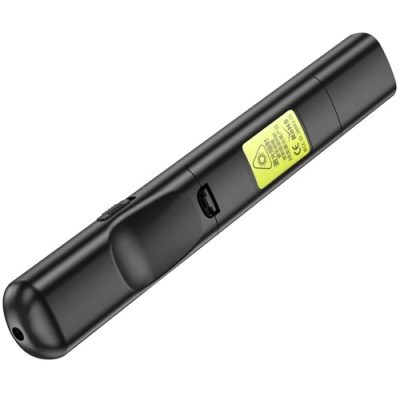 презентер із лазерною указкою hoco gm200 (бездротовий usb-приймач 2,4 ггц) (чорний) 