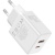 мережевий зарядний пристрій baseus cube fast charger eu (p10111403213-00) 1usb/18w/qc3.0 + 1type-c/20w/pd (білий) 