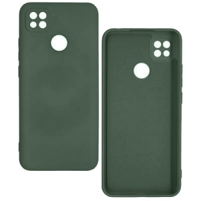 Купить чохол original soft full case hq with frame для xiaomi redmi 10a/redmi 9c - green онлайн