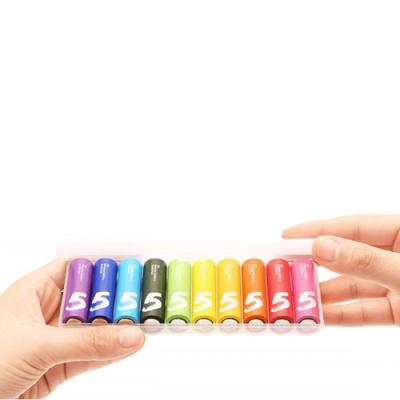 батарейка xi rainbow lr06 aa (10шт) 