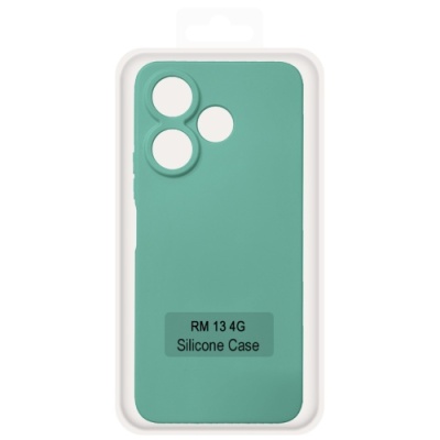Купить чохол soft silicone case full для xiaomi redmi 13 4g/poco m6 4g (бірюзовий) онлайн