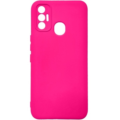 Купить чохол soft silicone case full для tecno spark 7 (малиновий) онлайн