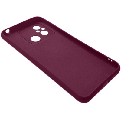 Купить чохол soft silicone case full для xiaomi redmi 12c (maroon) онлайн