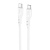 кабель hoco x97 crystal color silicone (pd) type-c - type-c 60w/3.0a/1m (білий) 