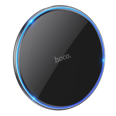 безпровідний зарядний пристрій hoco cw6 pro (чорний) 