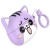 бездротові навушники (tws) hoco ew48 purple cat (фіолетовий) 