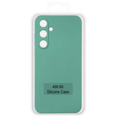 Купить чохол soft silicone case full для samsung a556 galaxy a55 5g (бірюзовий) онлайн
