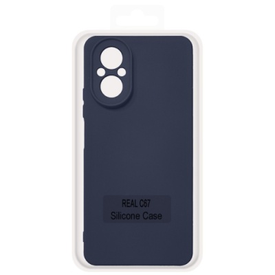 Купить чохол soft silicone case full для realme c67 (dark blue) онлайн