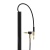 кабель aux skydolphin sr08 spring wire 3.5mm/1m (чорний) 