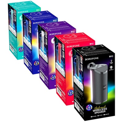 портативна колонка borofone br5 (червоний) 