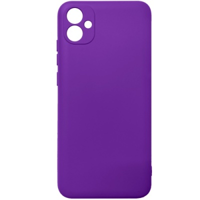 Купить чохол soft silicone case full для samsung a042 galaxy a04e (фіолетовий) онлайн