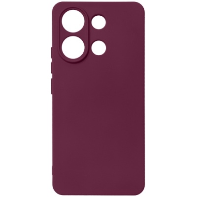 Купить чохол soft silicone case full для xiaomi redmi note 13 4g (maroon) онлайн